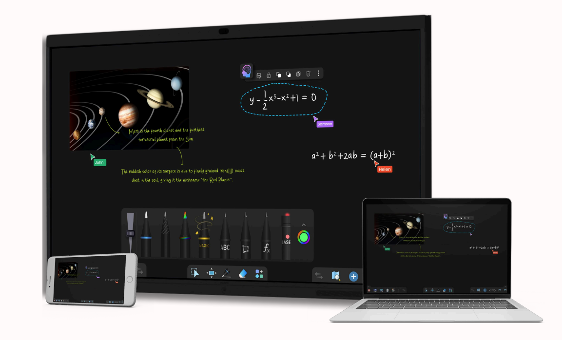 AI Smart Board Software for Interactive Flat Panel