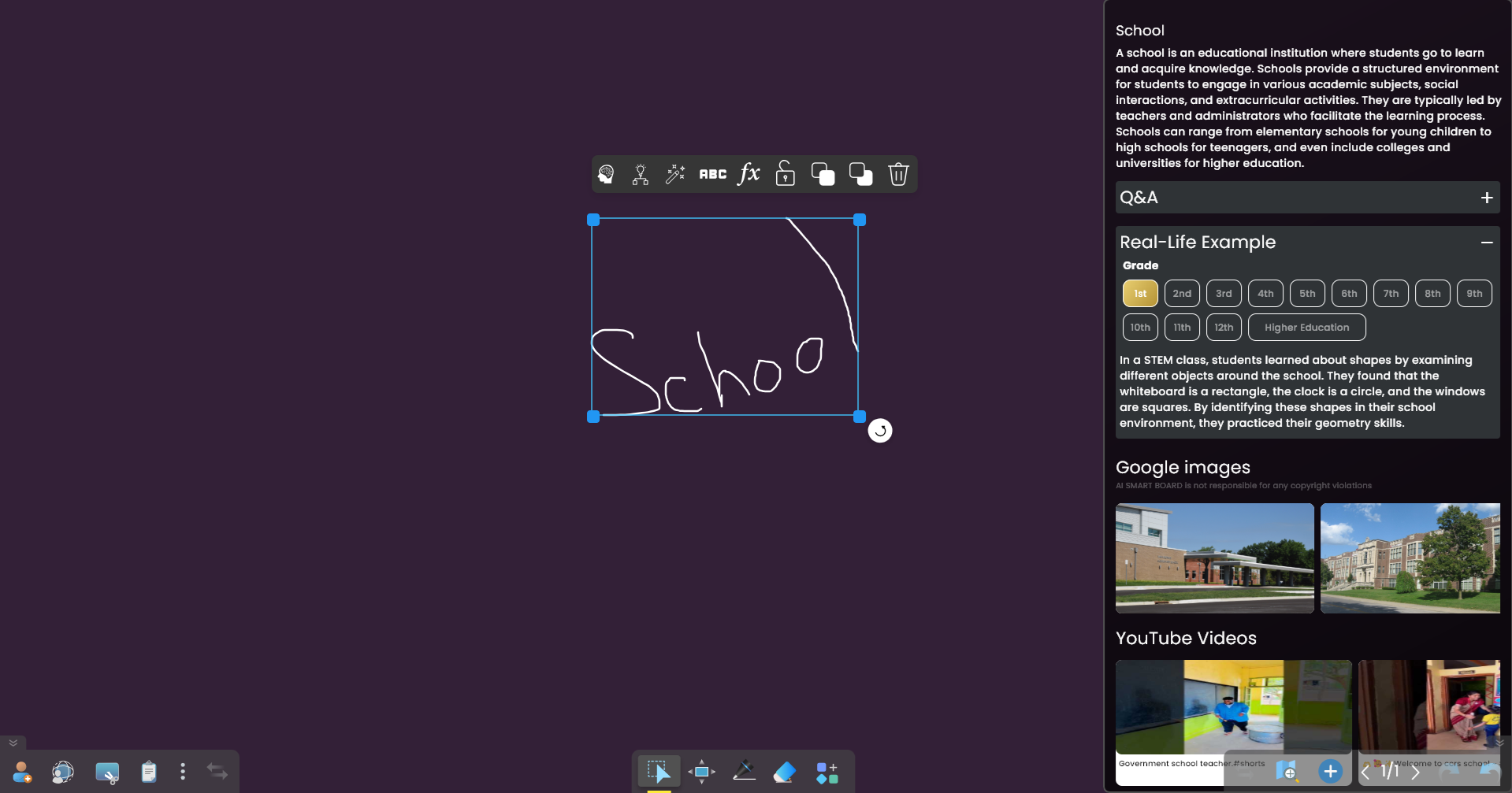 AI Smart Board Software for Interactive Flat Panel
