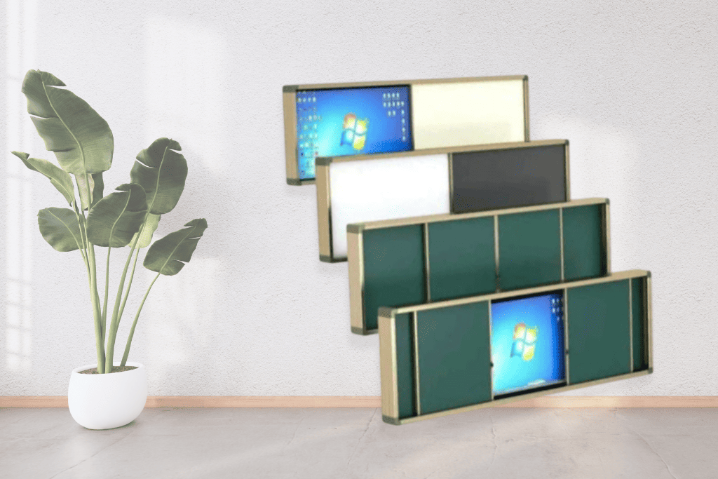 Sliding Shutter Safety System for Interactive Flat Panel